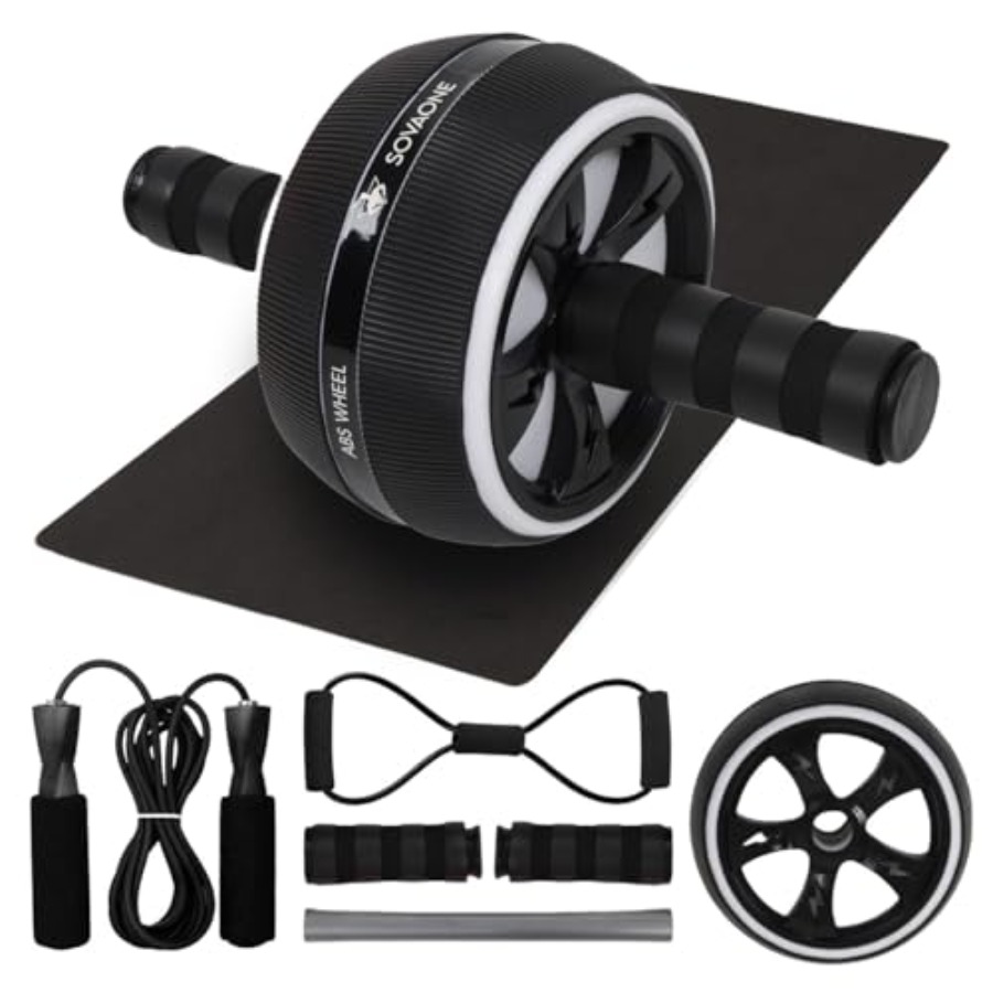 Ab Roller Wheel - Ab Roller Wheel 4-in-1 Kit with