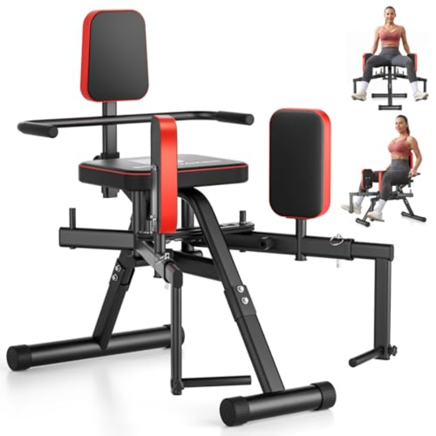 Home Gym Designs - 2-in-1 Hip Abductor Adduction Machine for