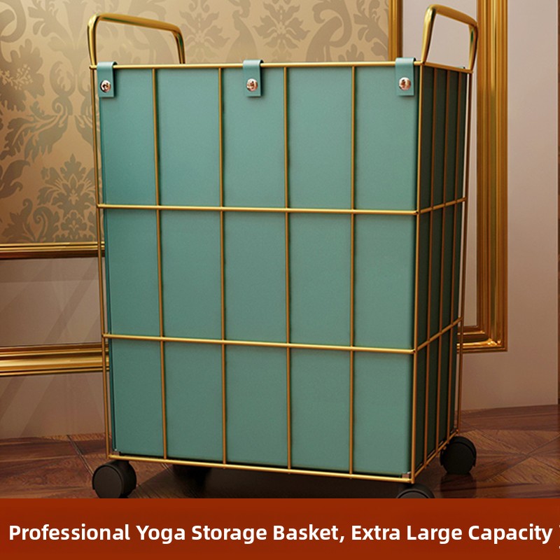 Home Gym Yoga Storage - Large Yoga Mat Storage Basket with