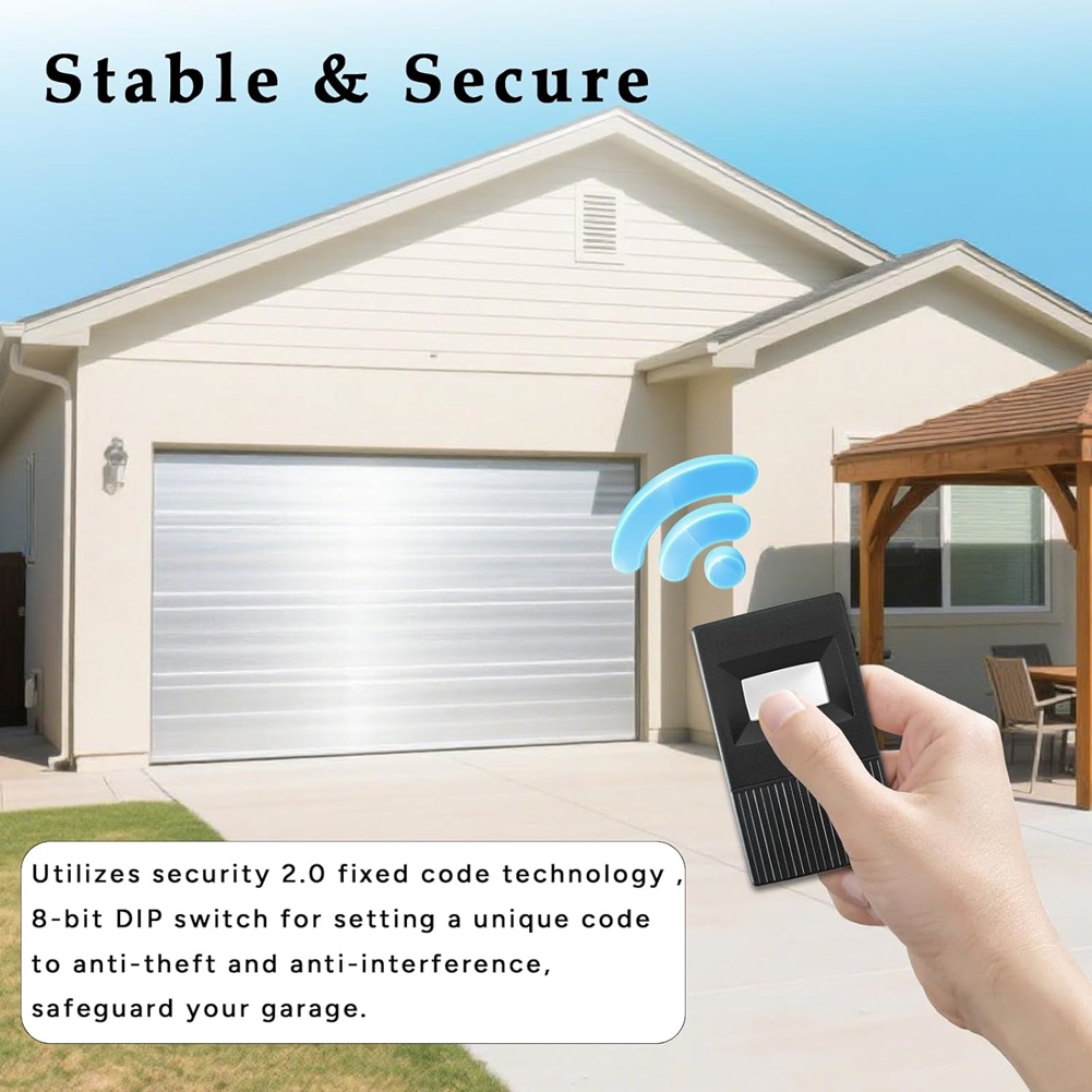 ABSQ-Garage Door Remote Contro - Home Gym Garage avis et prix
