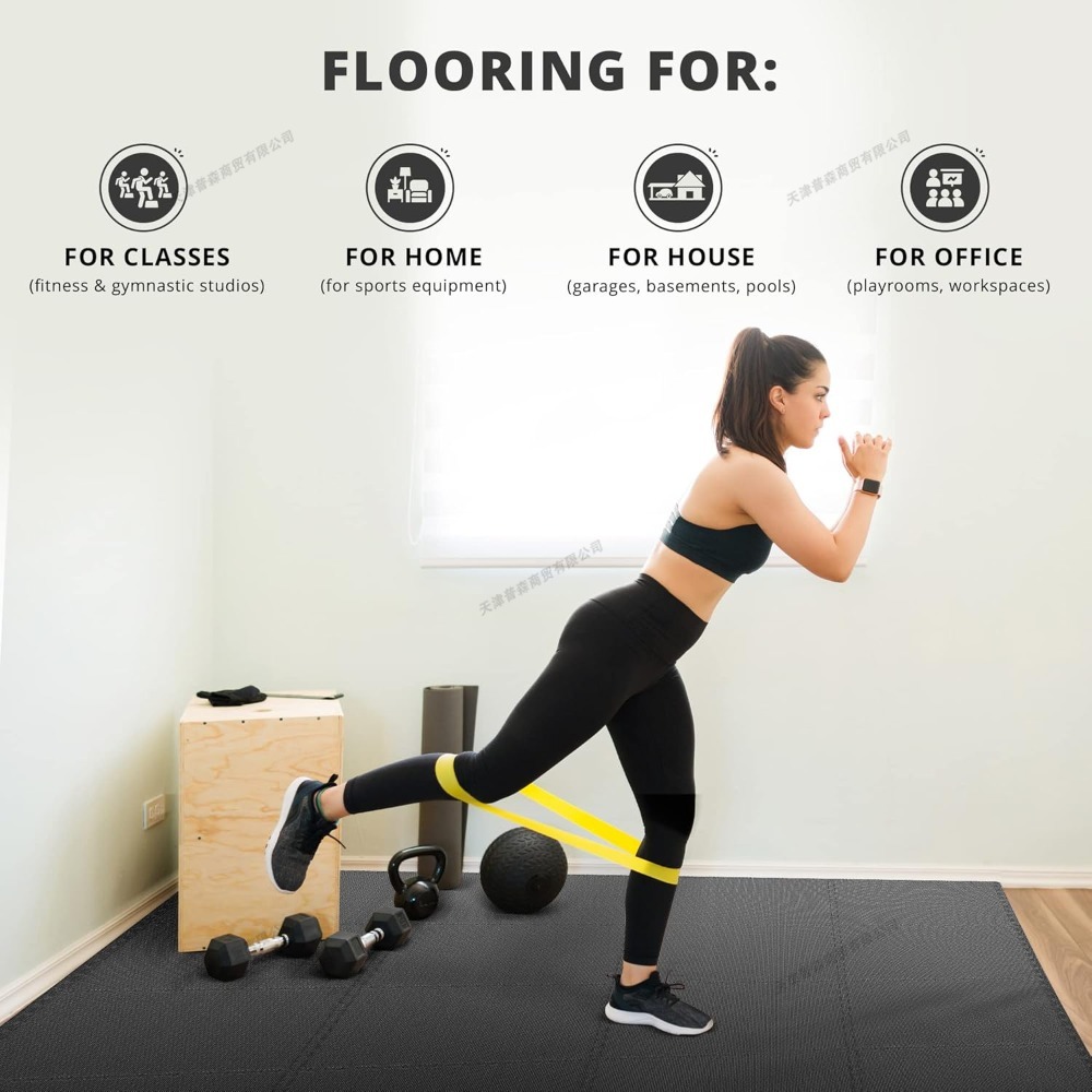 10Pcs Gym Floor Mat EVA Foam P - Home Gym In Garage avis et prix