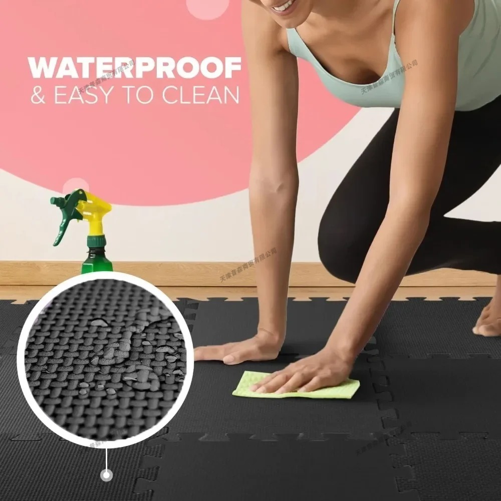 10Pcs Gym Floor Mat EVA Foam P - Home Gym In Garage avis et prix