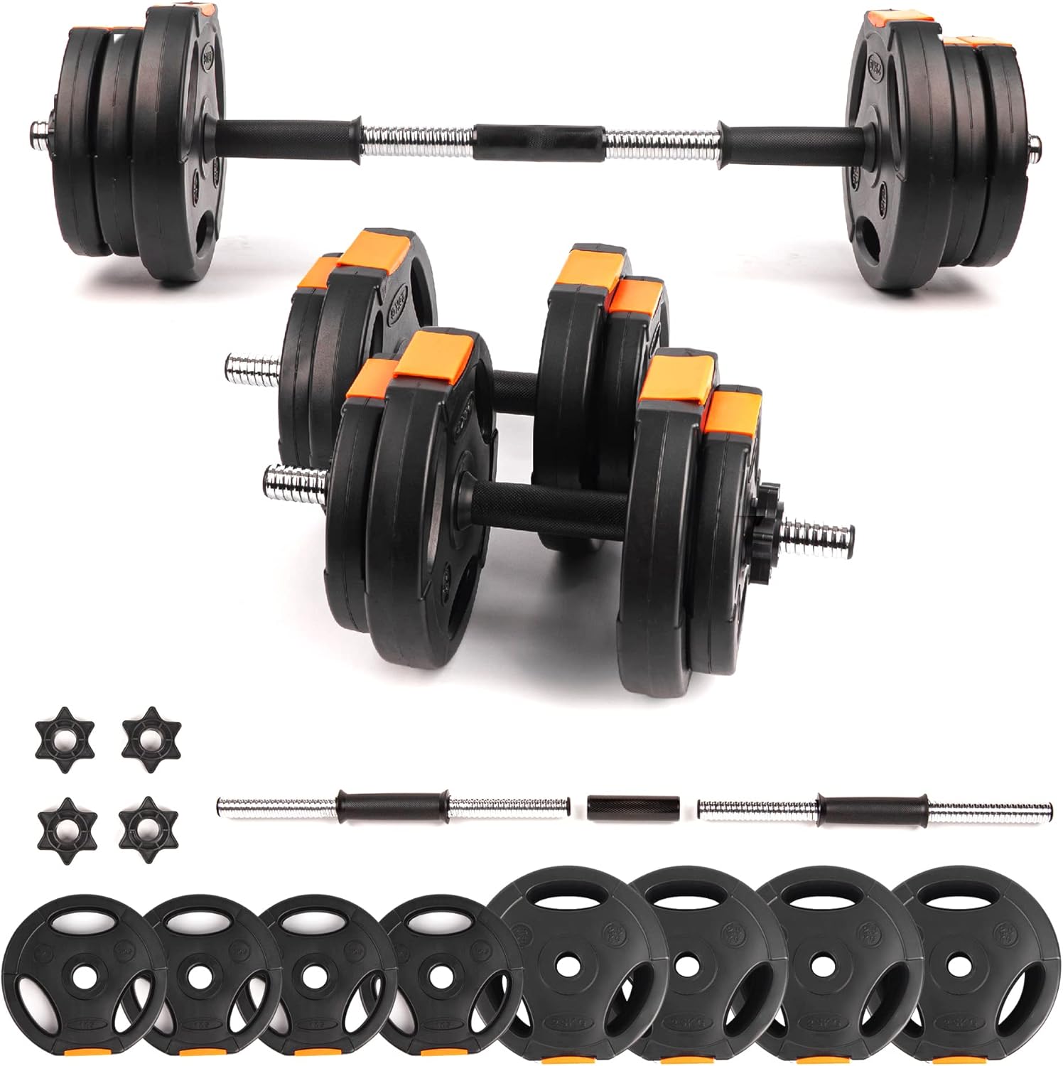 Adjustable 2-in-1 Dumbbell Bar - Home Gym Training avis et prix