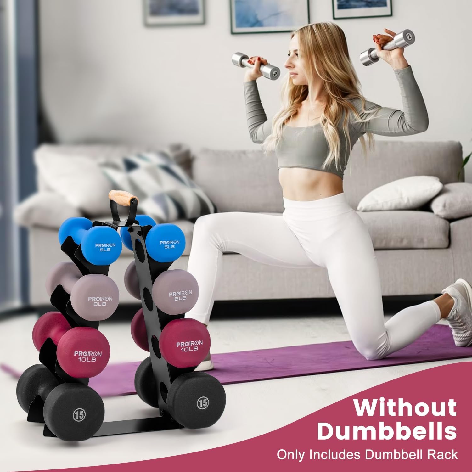 Compact A-Frame Dumbbell Rack  - Home Gym Designs avis et prix