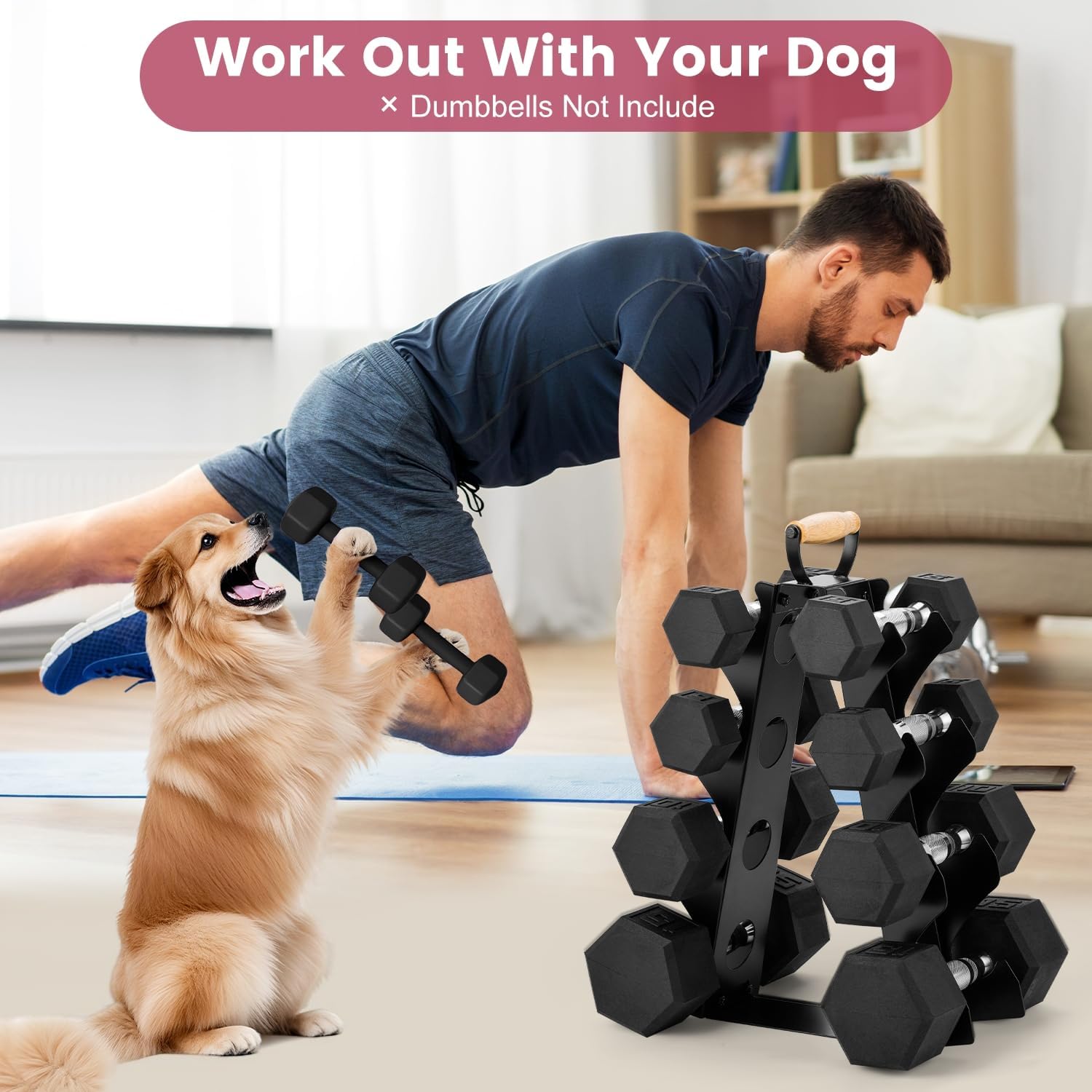 Compact A-Frame Dumbbell Rack  - Home Gym Designs avis et prix