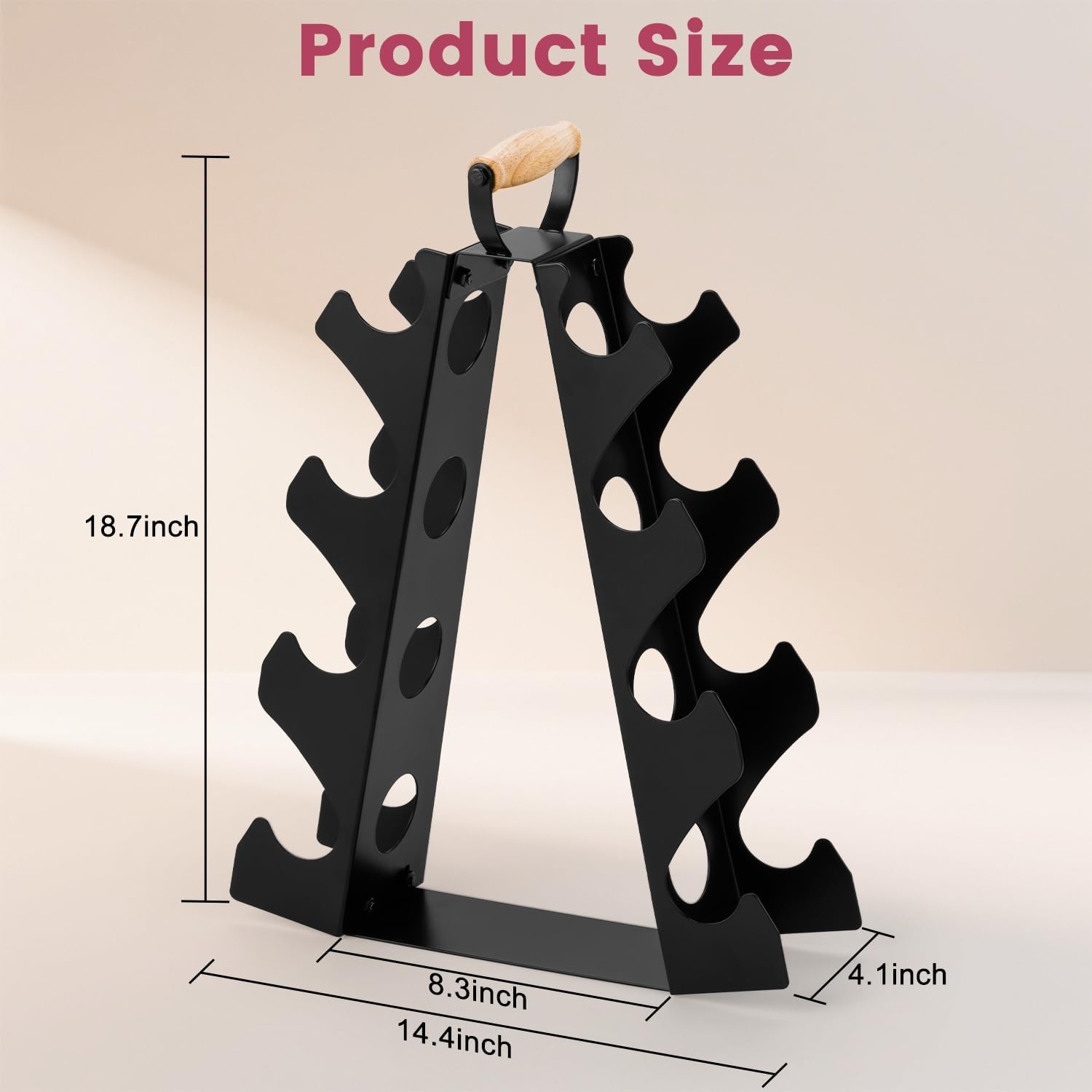 Compact A-Frame Dumbbell Rack  - Home Gym Designs avis et prix