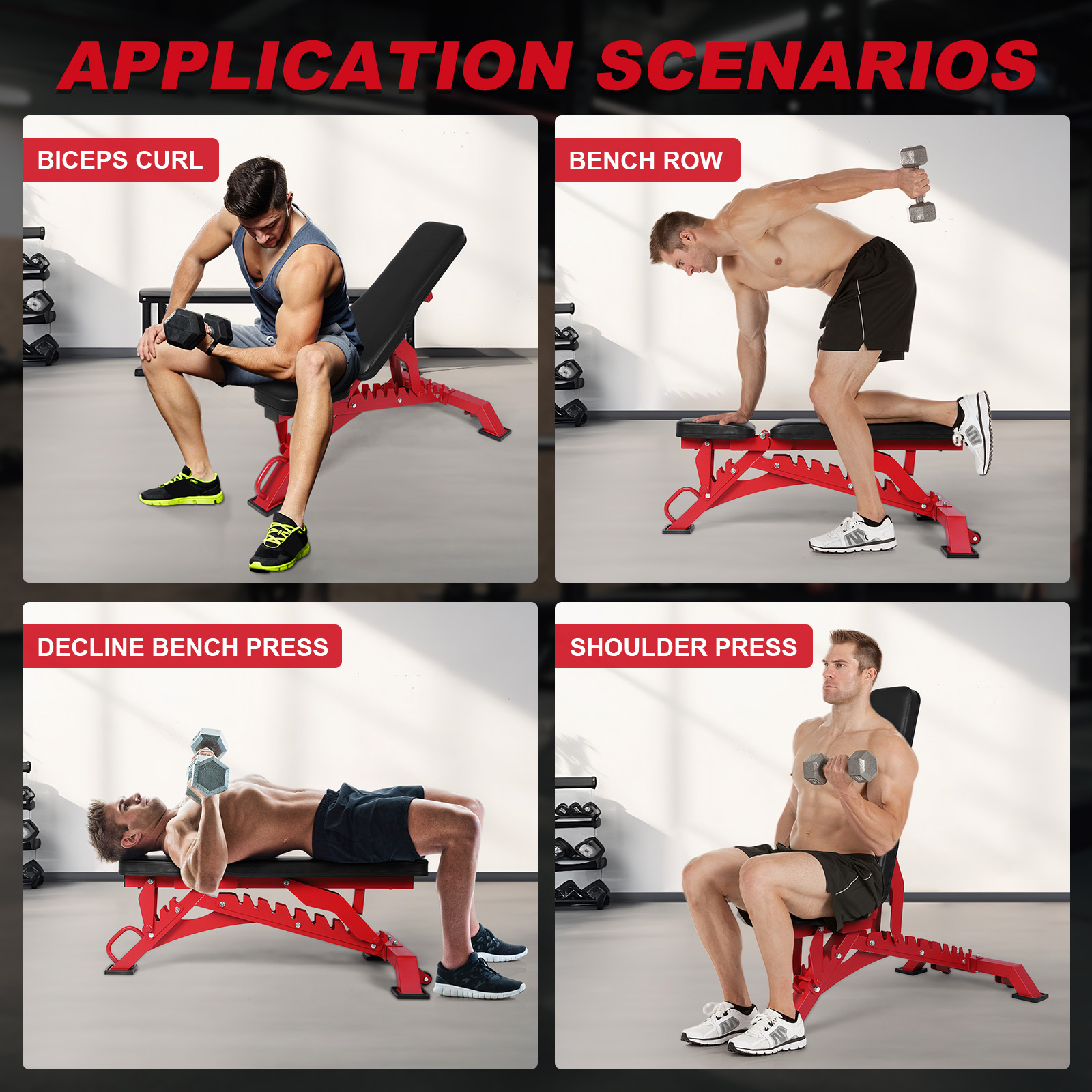 Workout Bench Adjustable Stren - Home Gym In Garage avis et prix