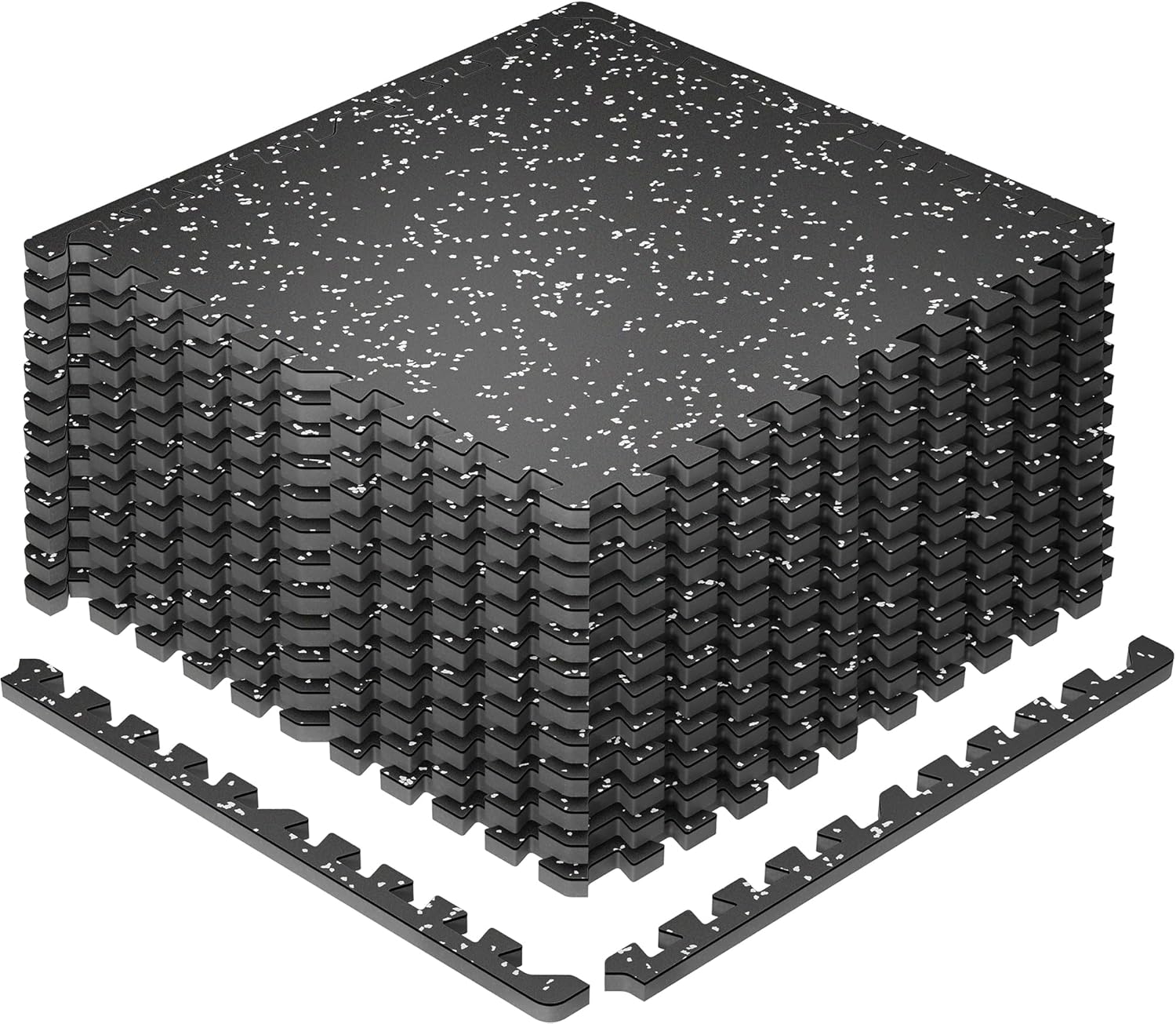 0.79'' Thick Interlocking Gym  - Home Gym Rubber Flooring avis et prix