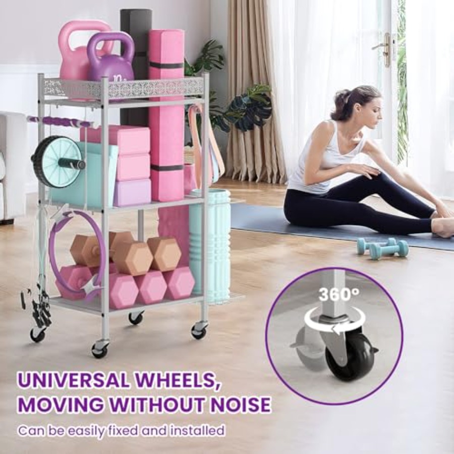 Yoga Mat Storage Rack Home Gym - Home Gym Yoga Storage avis et prix