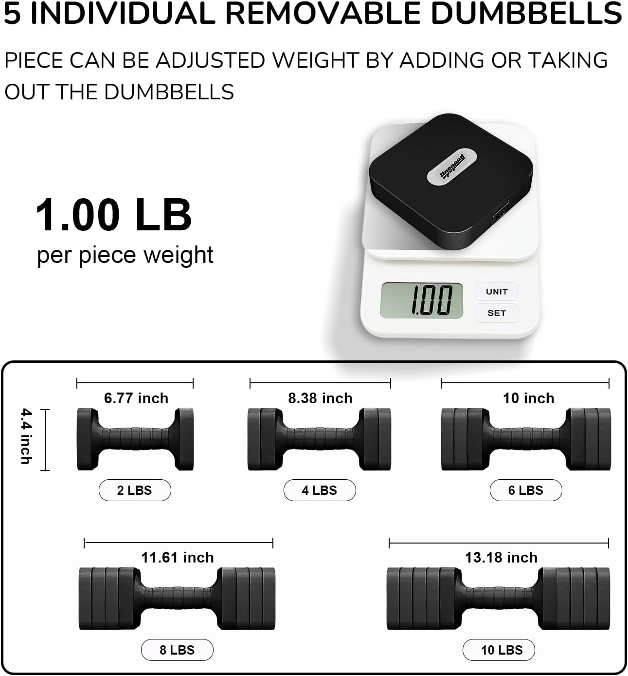 Adjustable Dumbbell Set 16-20L - Home Gym Training avis et prix