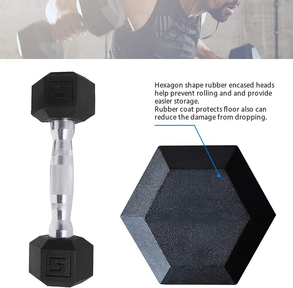 Set of 2 Hex Dumbbells for Hom - Home Gym Designs avis et prix