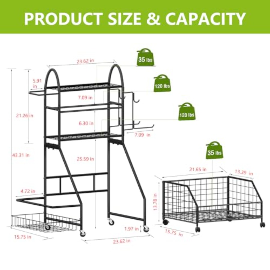 Adjustable Dumbbell Rack 400LB - Home Gym Yoga Storage avis et prix