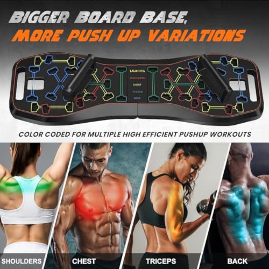 Push Up Board 36 in 1 Home Gym - Ab Roller Wheel avis et prix