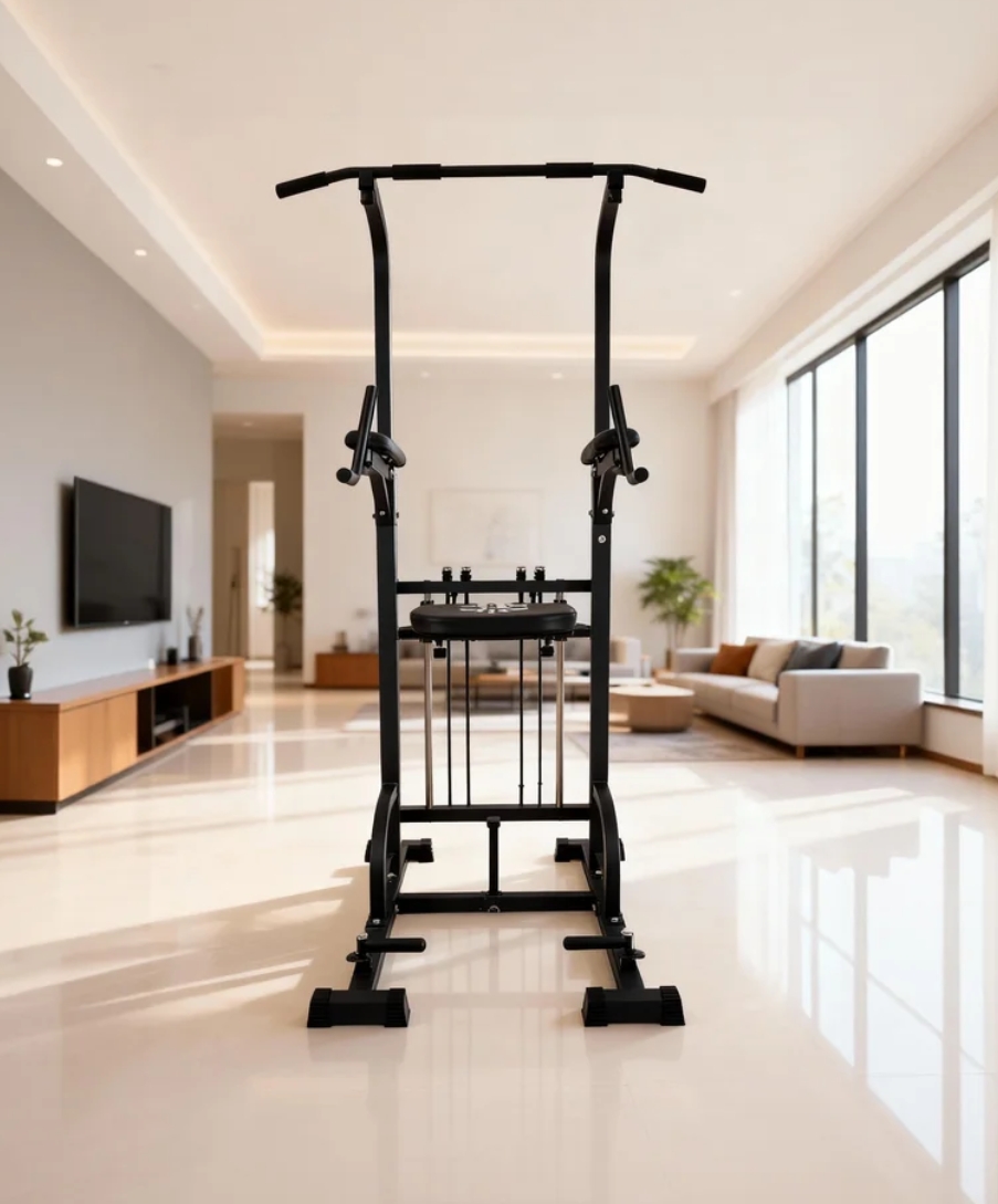 Power Tower Pull-Up Dip Statio - Home Gym Garage avis et prix