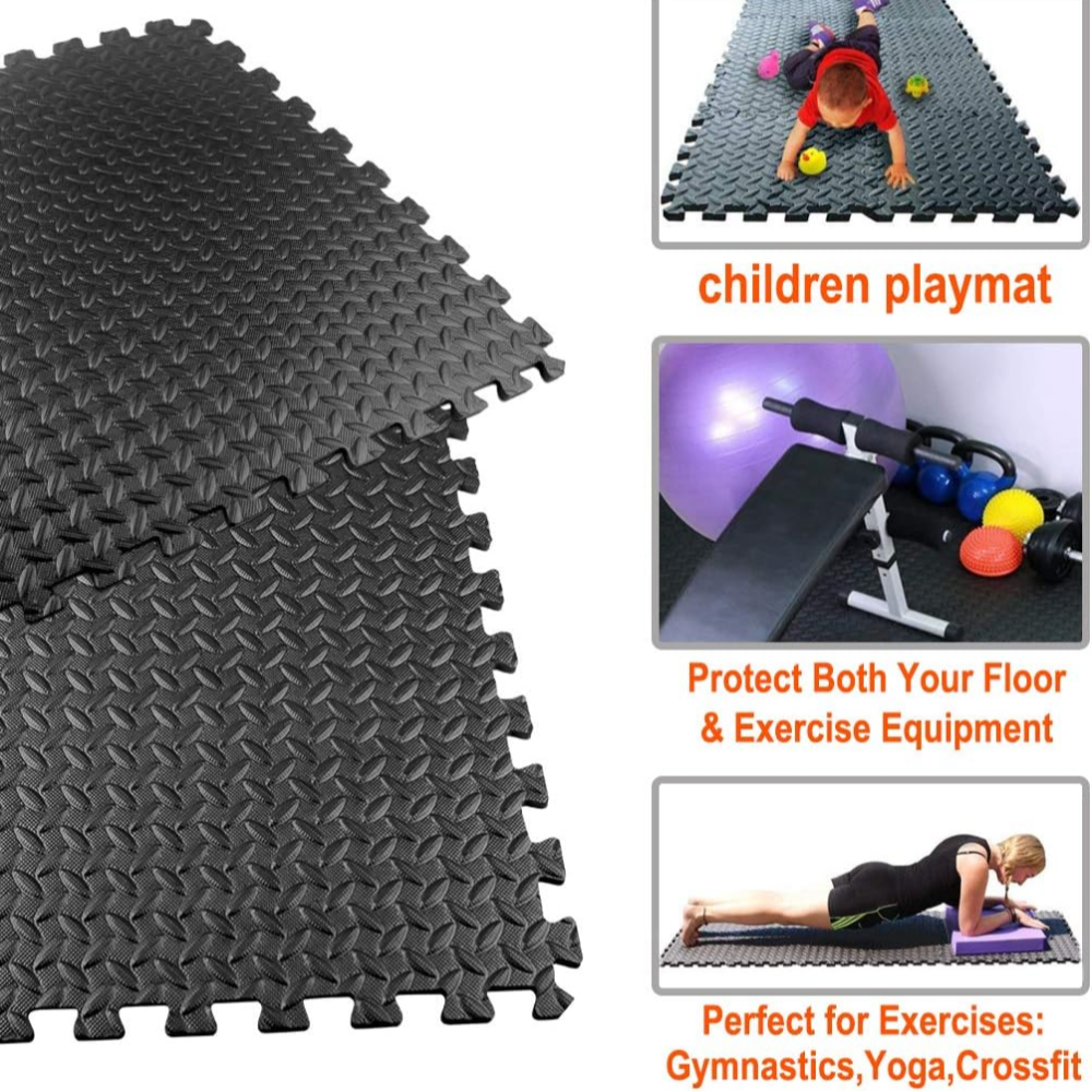 Gym Flooring Eva Soft Foam Flo - Home Gym Rubber Flooring avis et prix