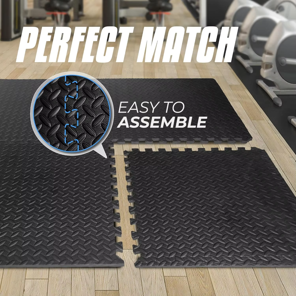 Gym Flooring Eva Soft Foam Flo - Home Gym Rubber Flooring avis et prix