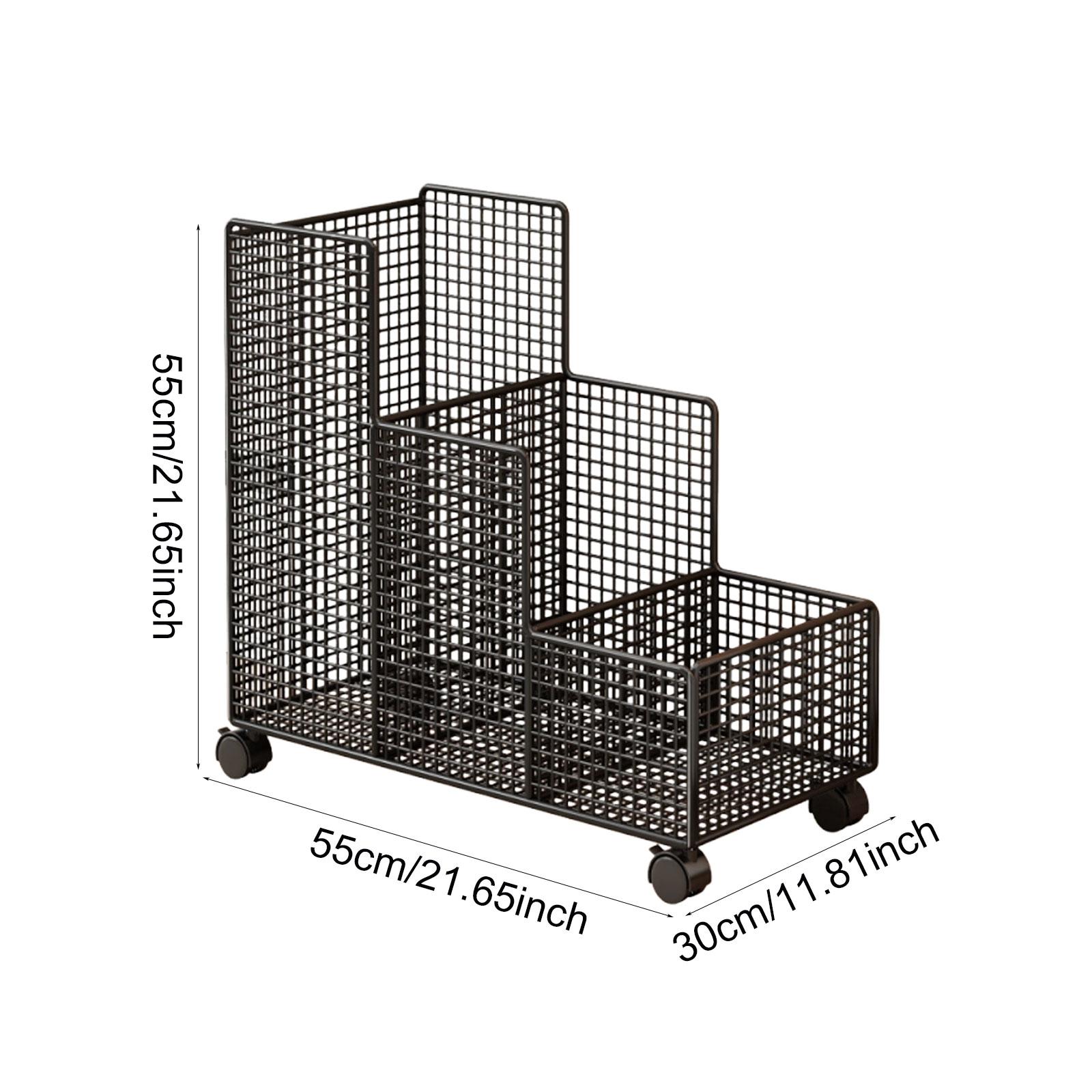 Yoga Mat Storage Rack with Whe - Home Gym Yoga Storage avis et prix