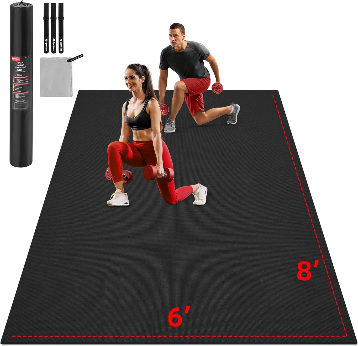 Large Exercise Mat, 10'x6'/9'x - Home Gym In Garage avis et prix
