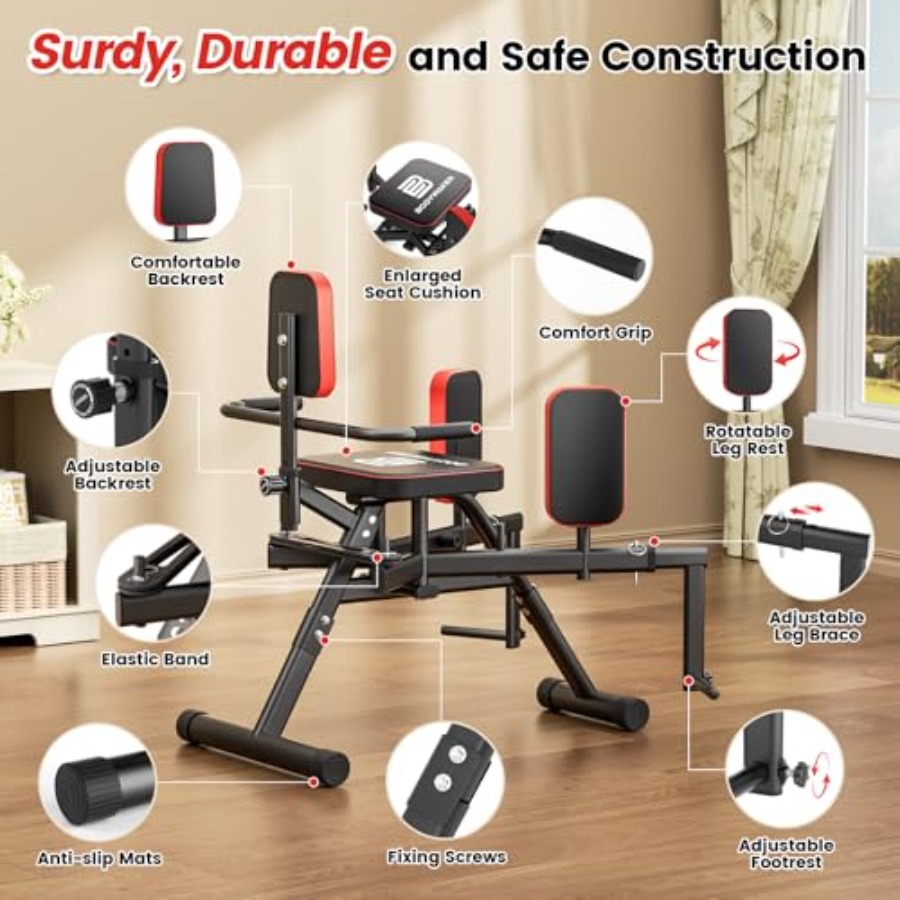 2-in-1 Hip Abductor Adduction  - Home Gym Designs avis et prix