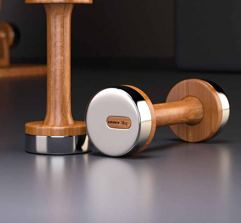 Wood & Steel Adjustable Dumbbe - Home Gym Designs avis et prix