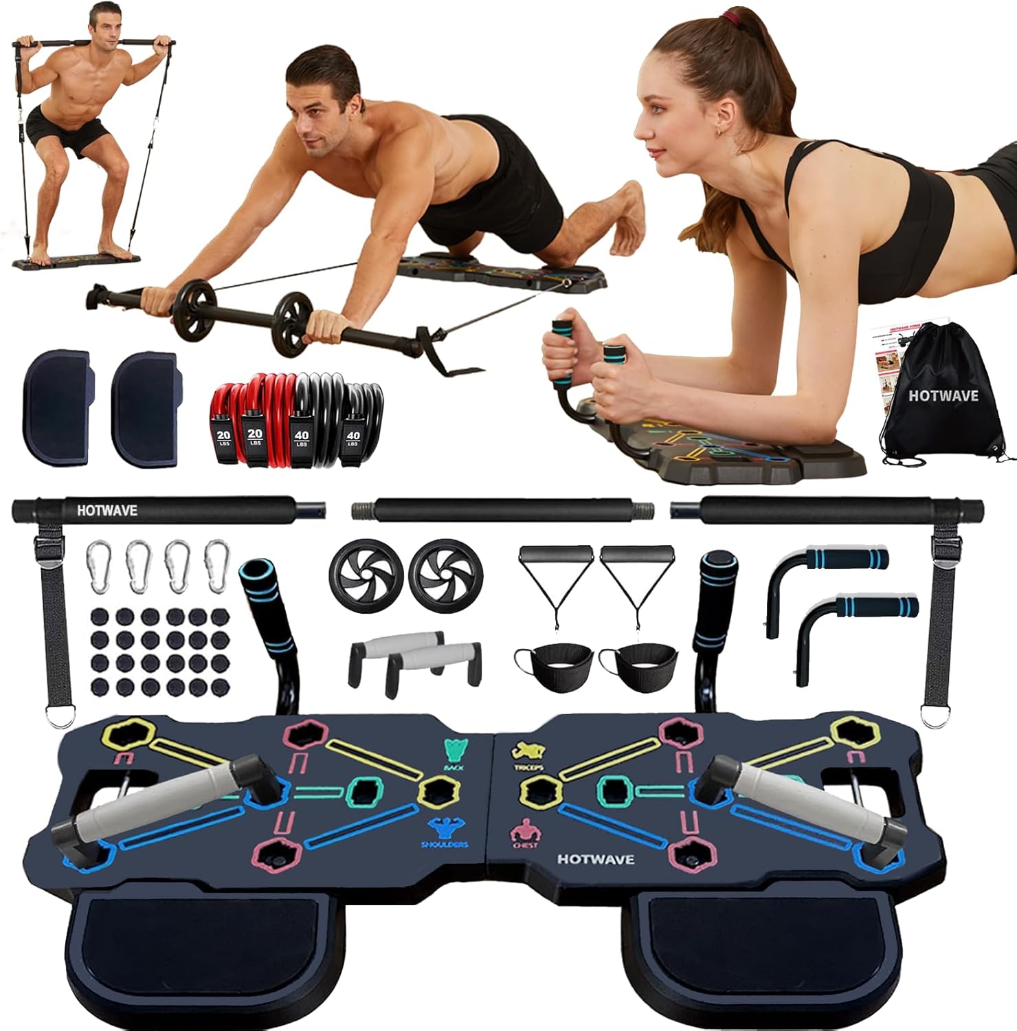 Portable Workout Equipment wit - Ab Roller Wheel avis et prix