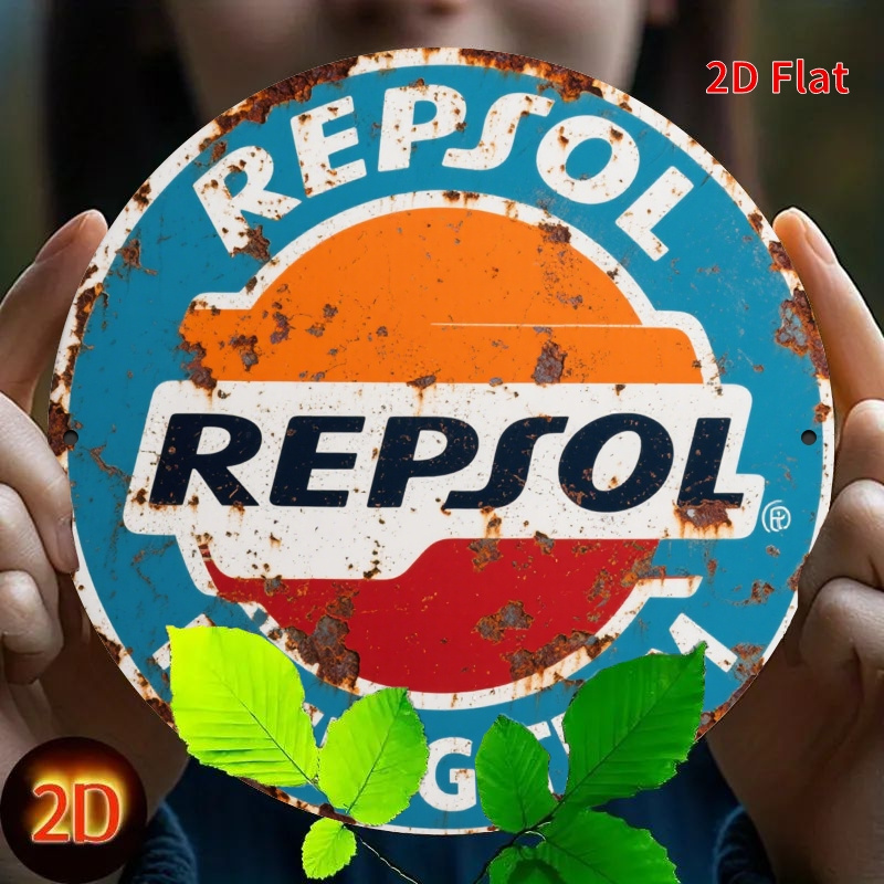 2D Flat, 1pc Vintage REPSOL Lo - Home Gym In Garage avis et prix