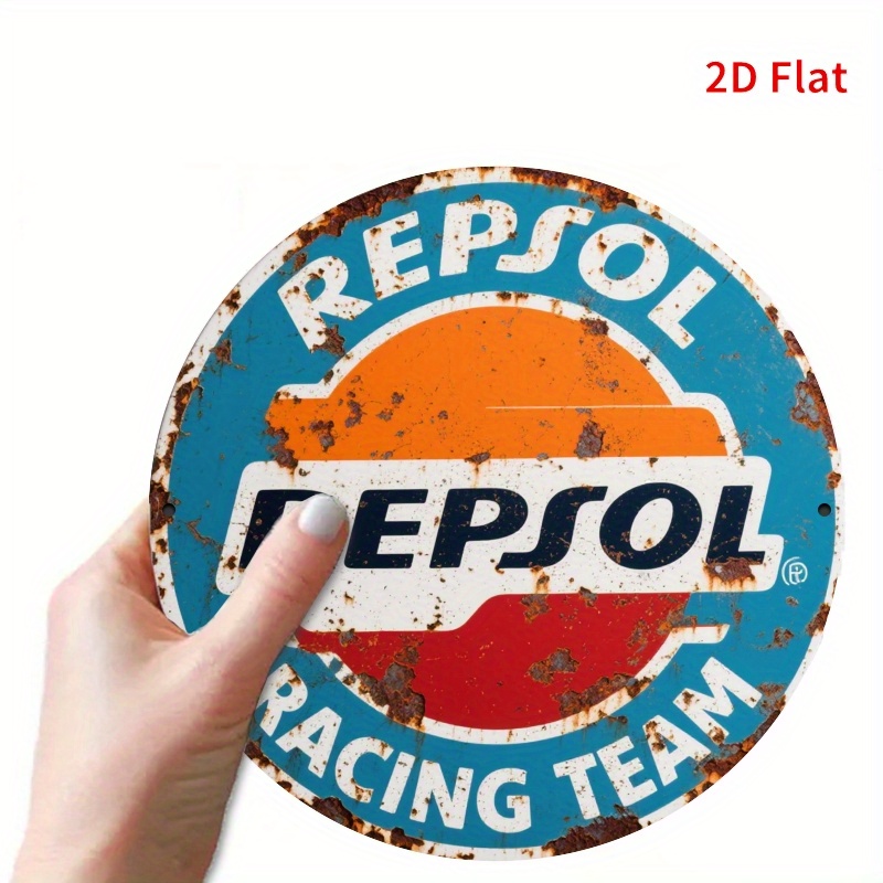 2D Flat, 1pc Vintage REPSOL Lo - Home Gym In Garage avis et prix