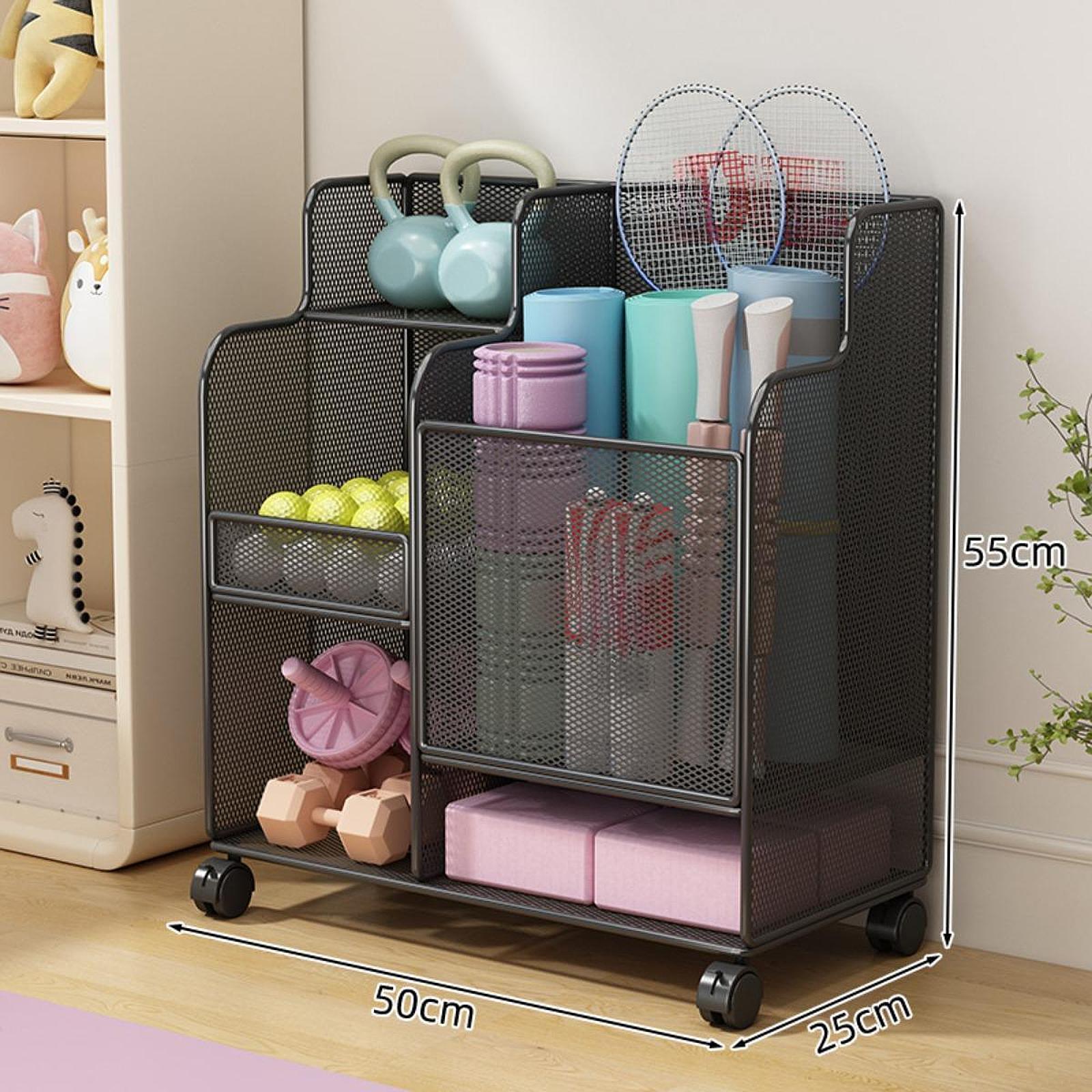 Large Capacity Mat Storage Rac - Home Gym Yoga Storage avis et prix