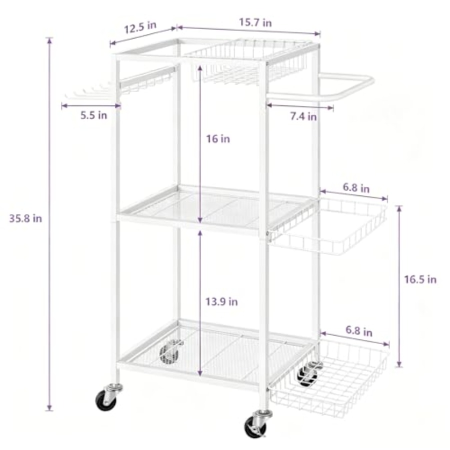 Workout Equipment Storage Rack - Home Gym Yoga Storage avis et prix