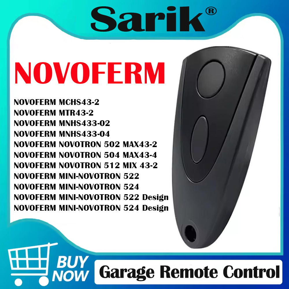 NOVOFERM Garage Door Remote Co - Home Gym Garage avis et prix