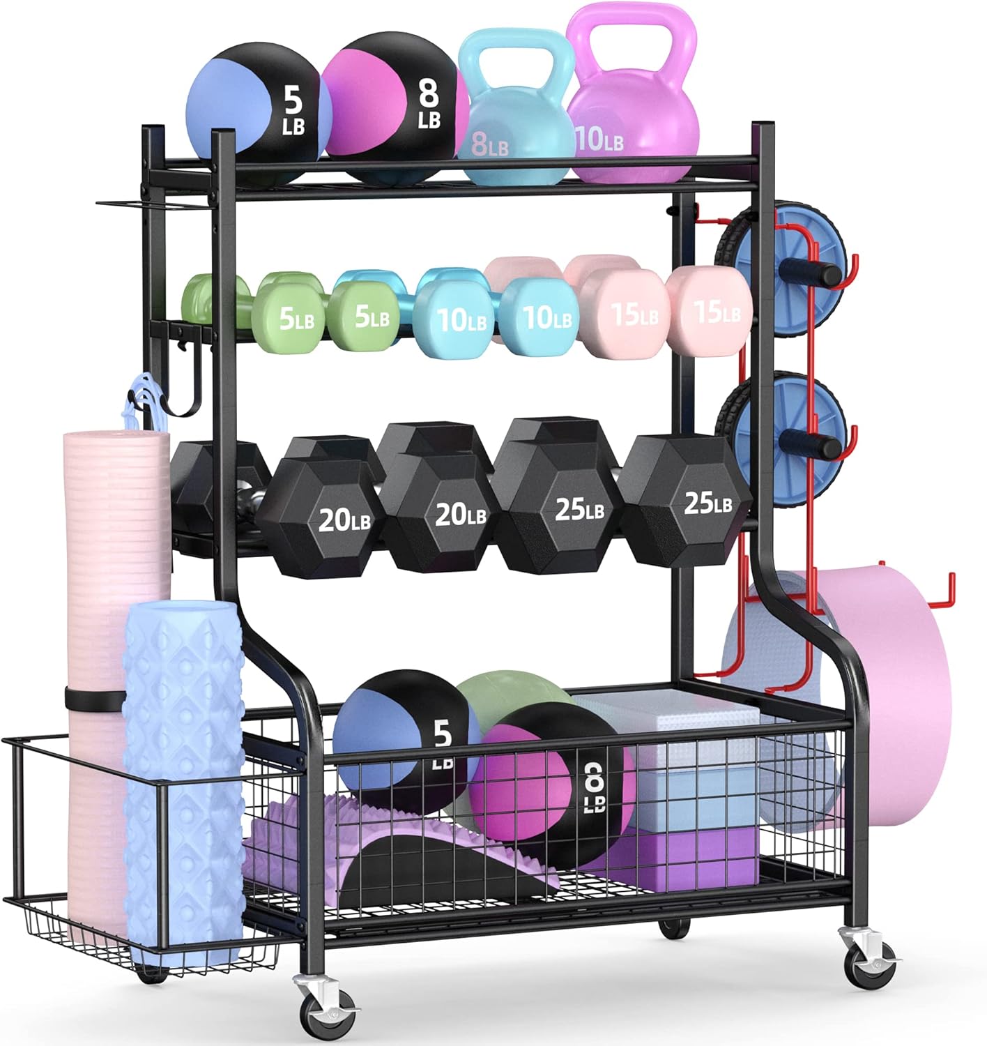 Home Gym Dumbbell Rack with Wh - Home Gym Training avis et prix