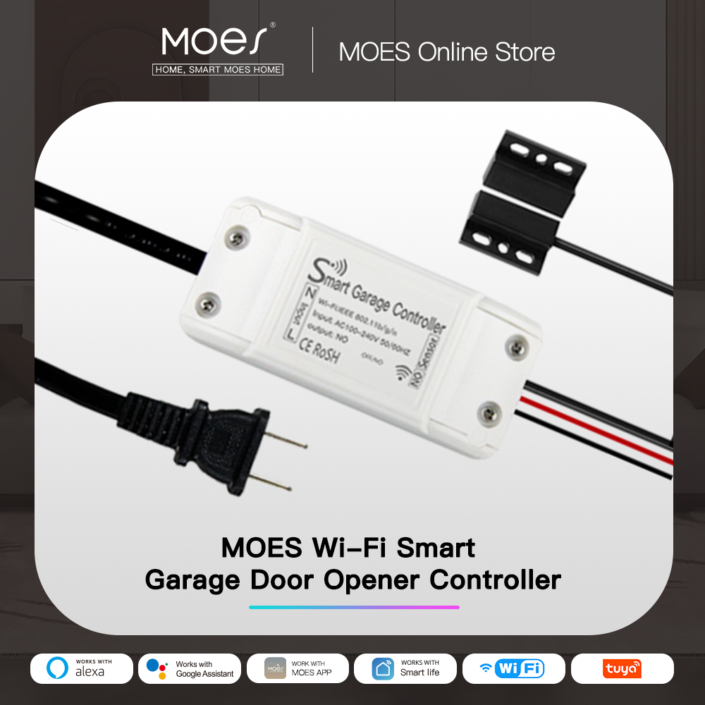 MOES Tuya WiFi Smart Garage Do - Home Gym Garage avis et prix
