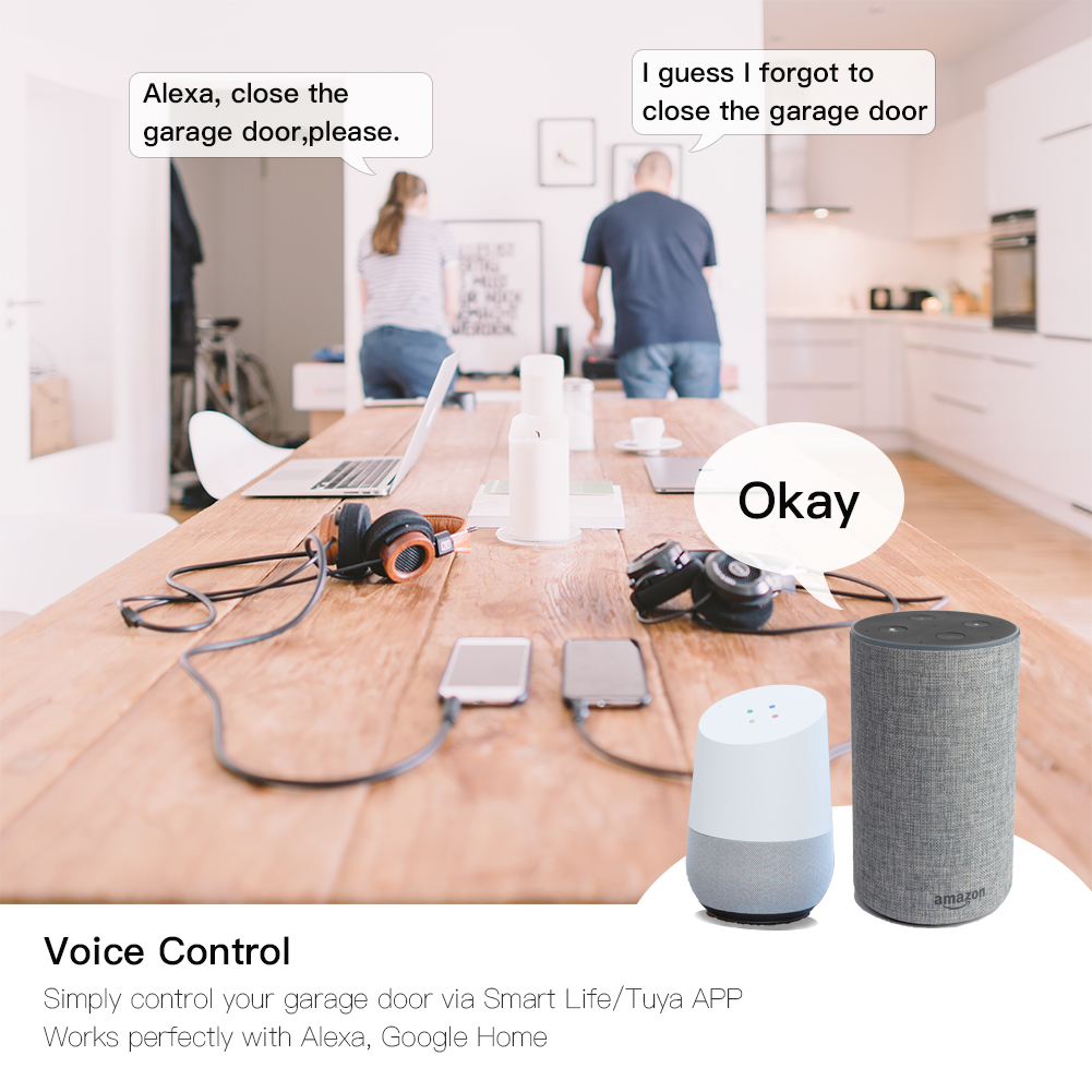 MOES Tuya WiFi Smart Garage Do - Home Gym Garage avis et prix