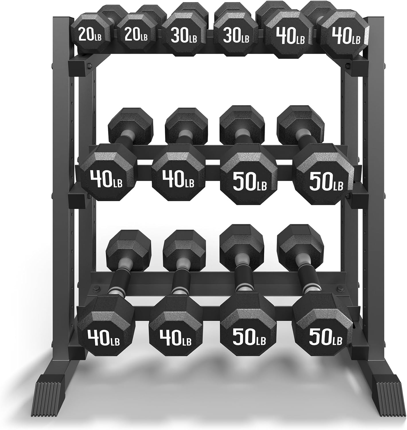 Adjustable 3-Tier Dumbbell Rac - Home Gym Training avis et prix