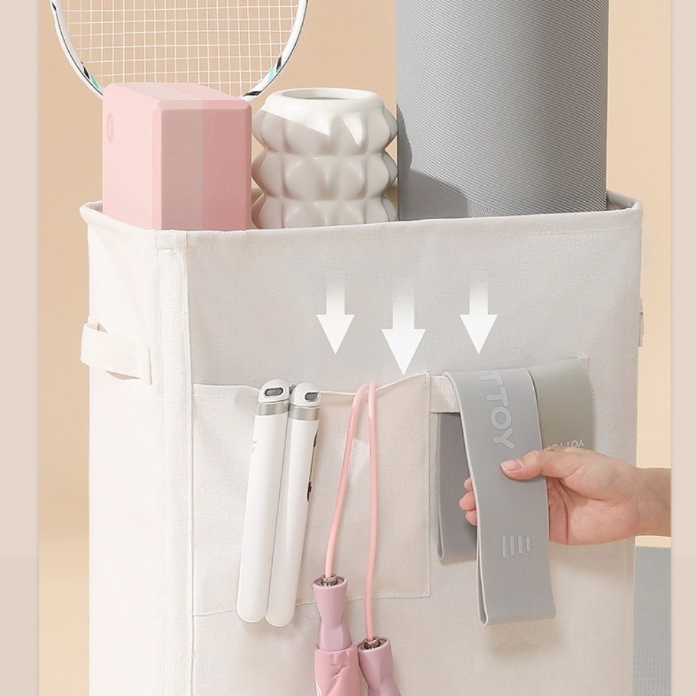 Folding Yoga Mat Storage Baske - Home Gym Yoga Storage avis et prix