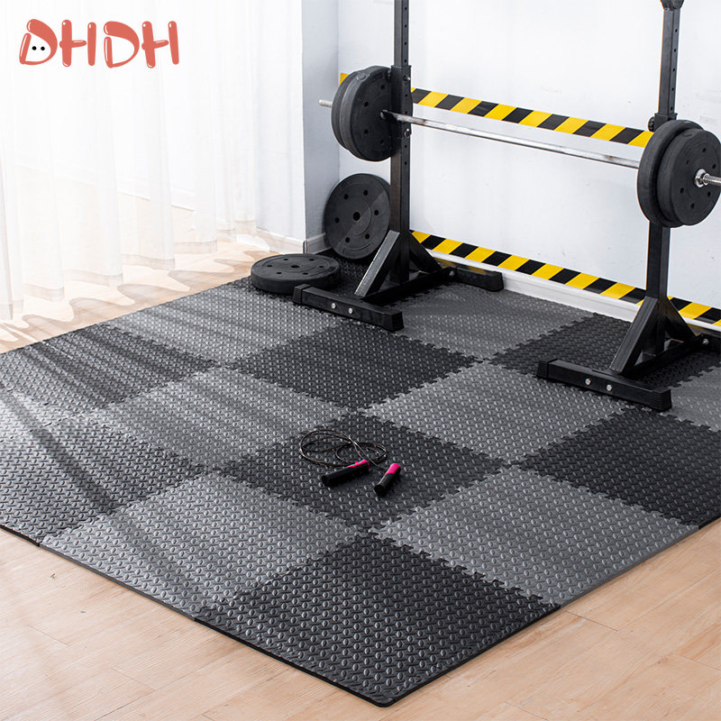 Gym Floor Mat for Home Workout - Home Gym Rubber Flooring avis et prix