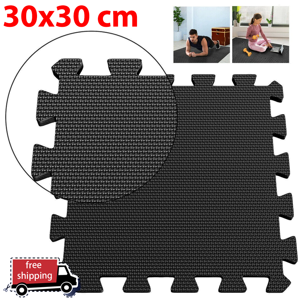 8/16 Pcs Gym Mat Cross-pattern - Home Gym In Garage avis et prix