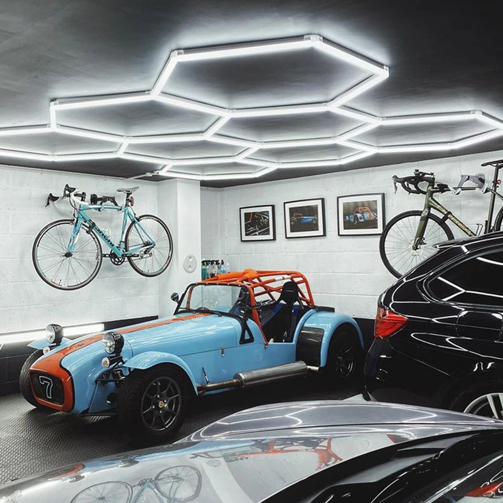 Hexagon LED Lights 6500K Dayli - Home Gym In Garage avis et prix