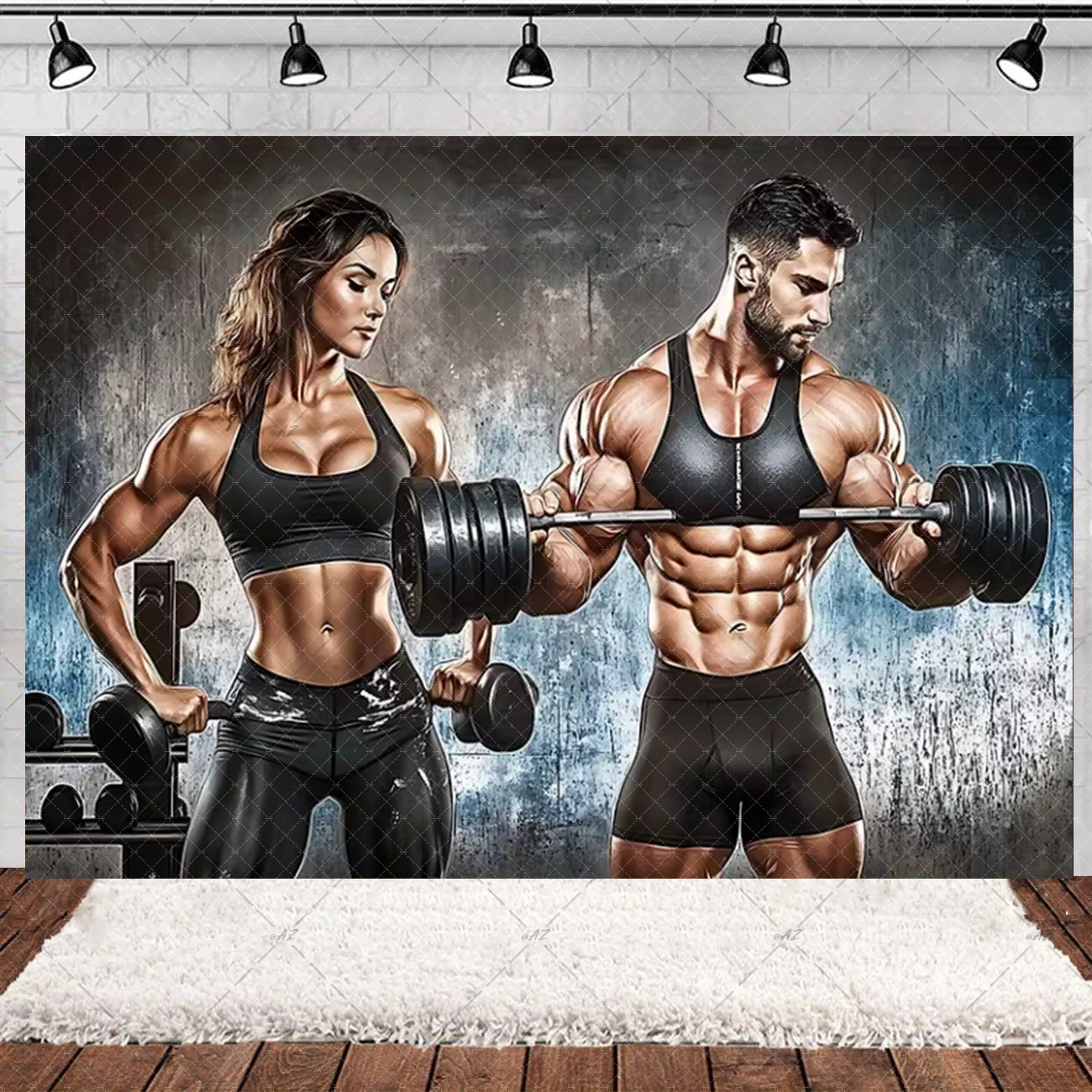 Fitness Weightlifting Gym Them - Home Gym Designs avis et prix