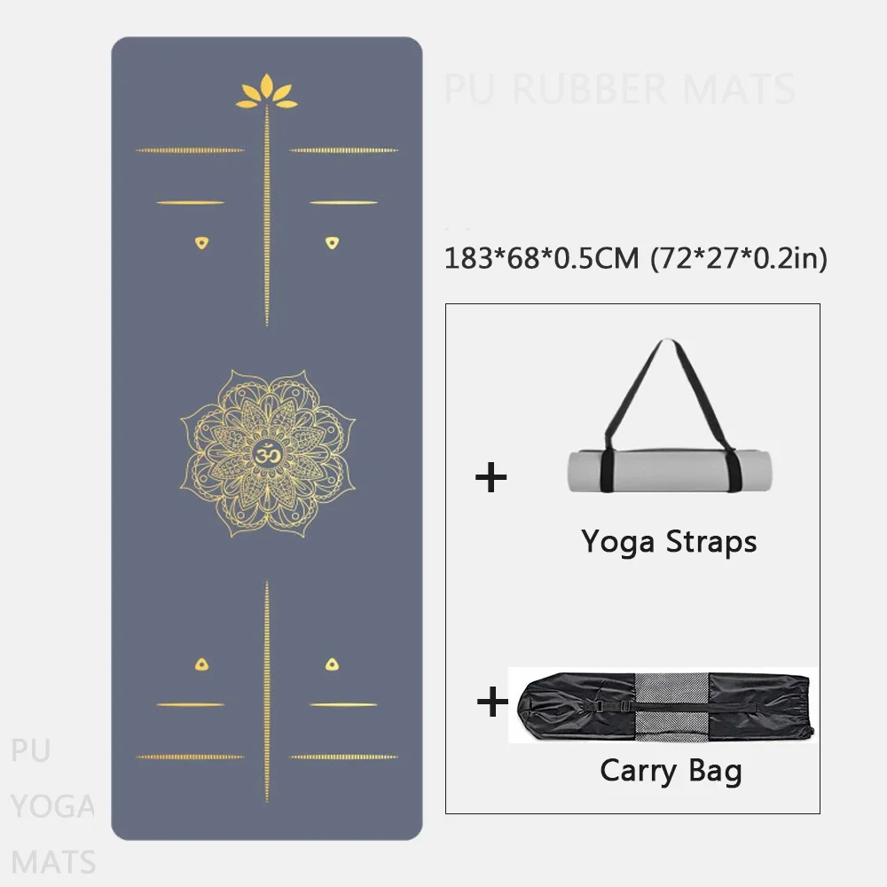 183cm Home Exercise PU Yoga Du - Home Gym Rubber Flooring avis et prix