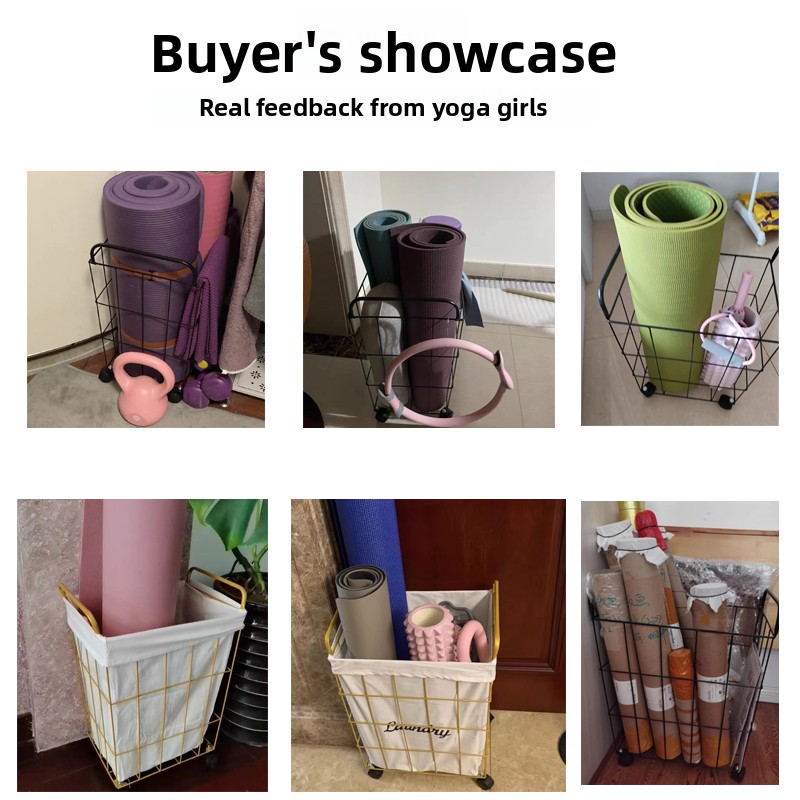 Large Yoga Mat Storage Basket  - Home Gym Yoga Storage avis et prix