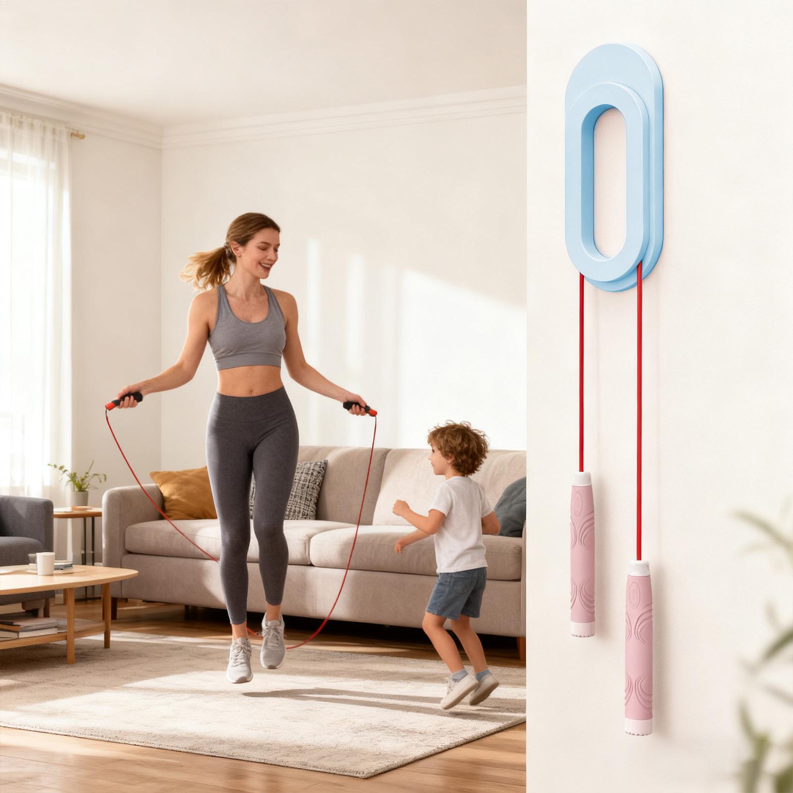 Wall Mounted Jump Rope Hanger  - Home Gym Yoga Storage avis et prix