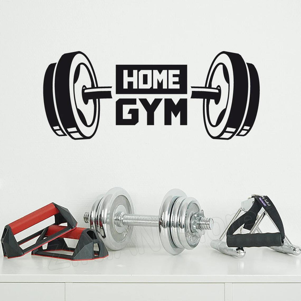 Fitness Home Gym Decor Wall St - Home Gym In Garage avis et prix