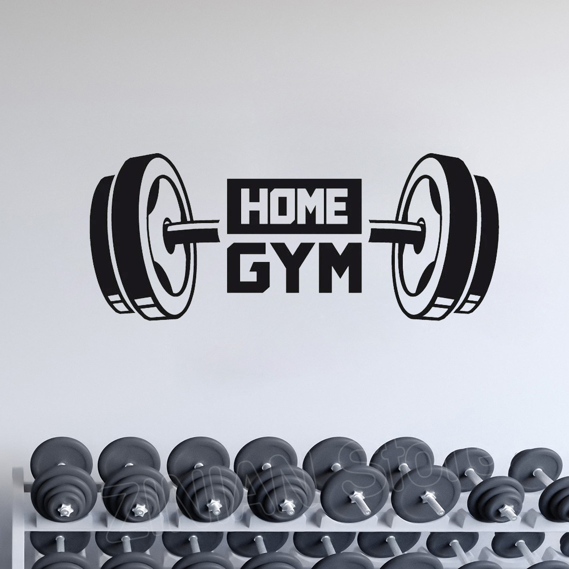 Fitness Home Gym Decor Wall St - Home Gym In Garage avis et prix