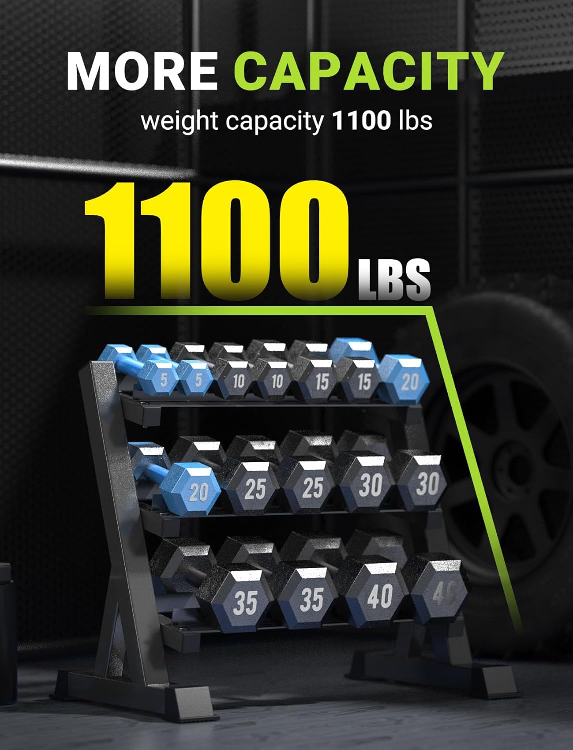 Home Gym Dumbbell Rack, 3 & 5  - Home Gym Training avis et prix